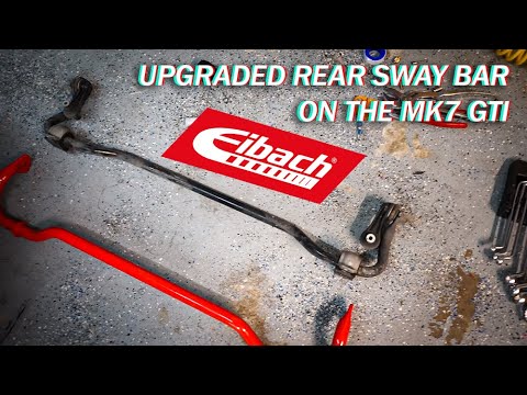 25mm Rear Sway Bar Upgrade on the Mk7 GTI