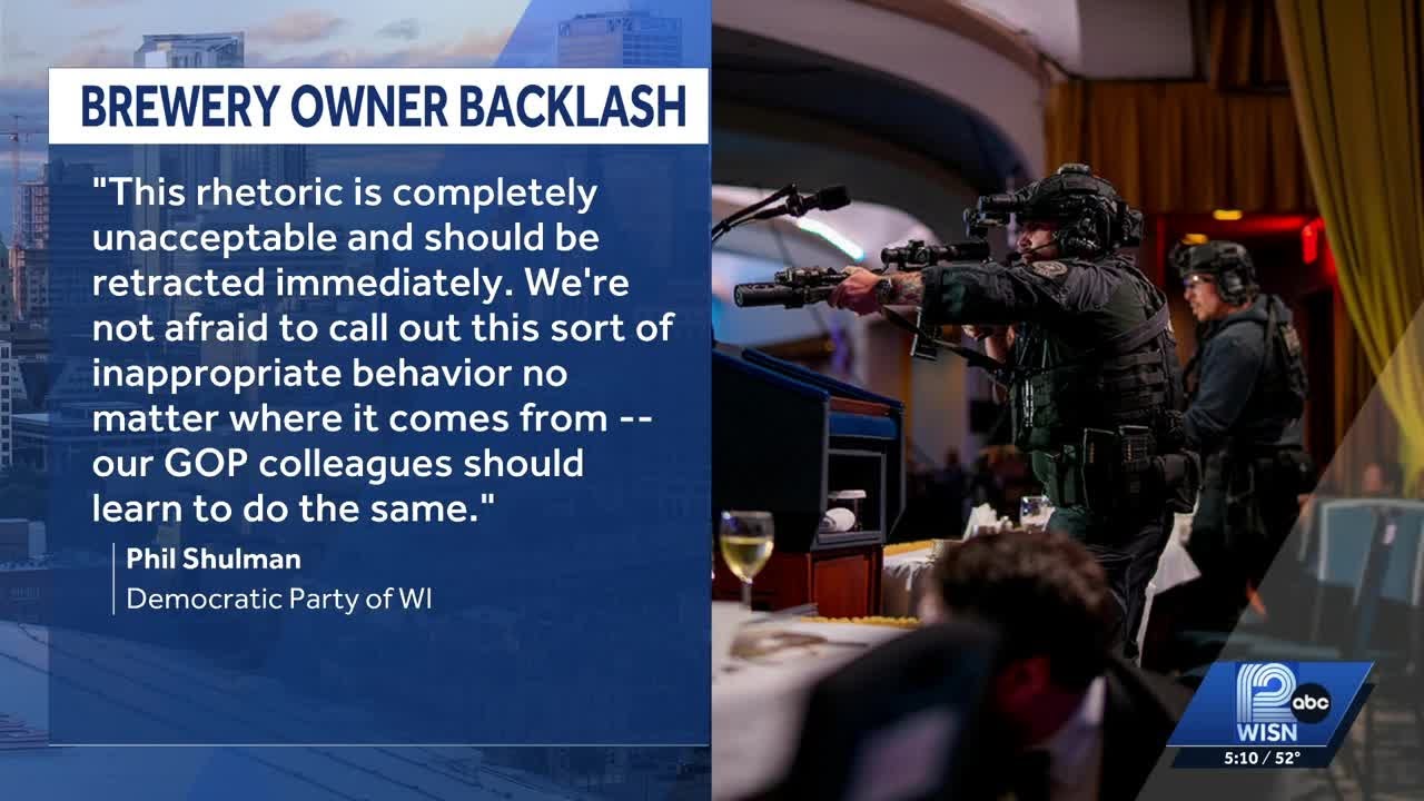 Wisconsin Democratic Party calls liberal supporter's post 'unacceptable'