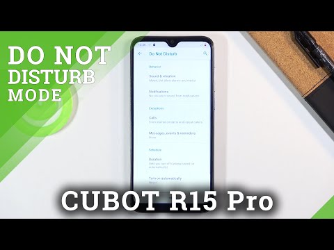 How to Enable DND Mode in CUBOT R15 Pro – Silent Mode