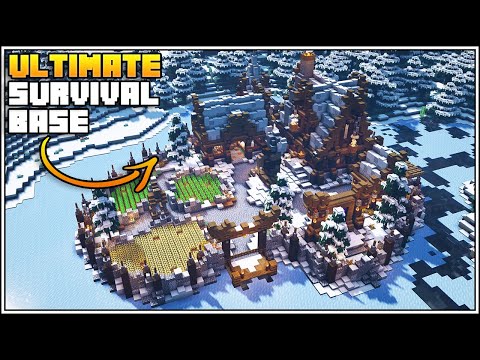 TheMythicalSausage - Minecraft Timelapse - The Ultimate Survival Base!!! [Snowy Taiga Biome Base] - World Download
