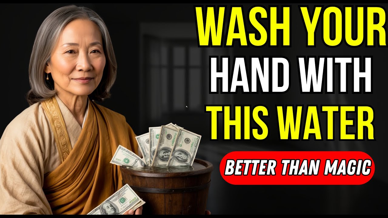 BE RICH! WASH your Hands with THIS WATER and Attract MONEY | Buddhist Teachings