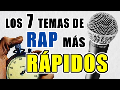 Los 7 temas de rap más rápidos en español