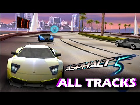 Asphalt 5 - All Tracks