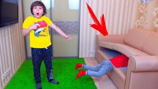 Камиль и Аминка НЕ ПОДЕЛИЛИ ИГРУШКУ! Кто Во Всем ВИНОВАТ? Для детей kids children