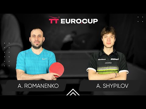 20:05 Andrii Romanenko - Anton Shypilov 09.01.2024 TT Euro.Cup Ukraine Master. TABLE 4