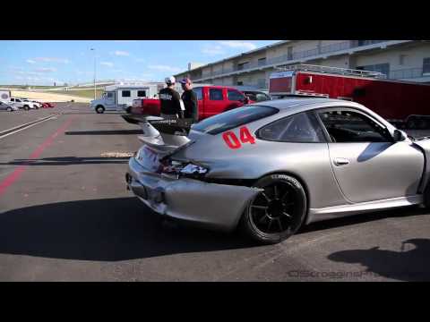 Wrecked Porsche 996 GT3 Race Car RIP) (Wrecked Porsche 996 GT3 Race Car (RIP)