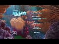 Finding Nemo Dvd Menu Disc 1