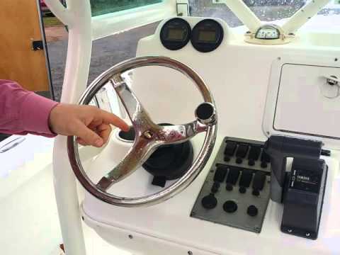 UltraFlex X-52 Tilt Helm and Wheel Replacement - Everglades 243cc