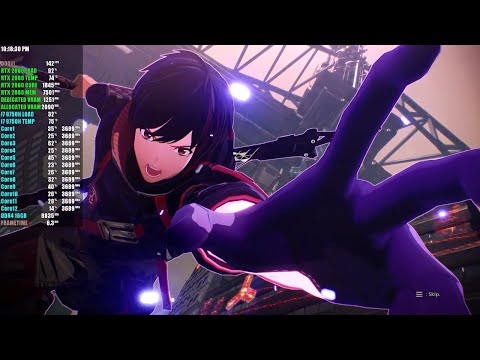 RTX 2060 | 9750H | Scarlet Nexus 1080p Ultra Settings