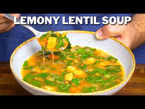 This Lebanese Lentil Soup is INCREDIBLE
