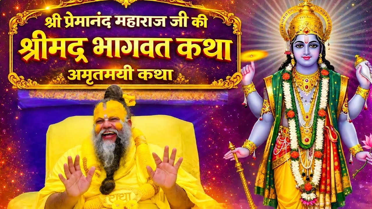 श्री प्रेमानंद महाराज जी की श्रीमद् भागवत कथा#premanandjikatha#premanandjipravachan