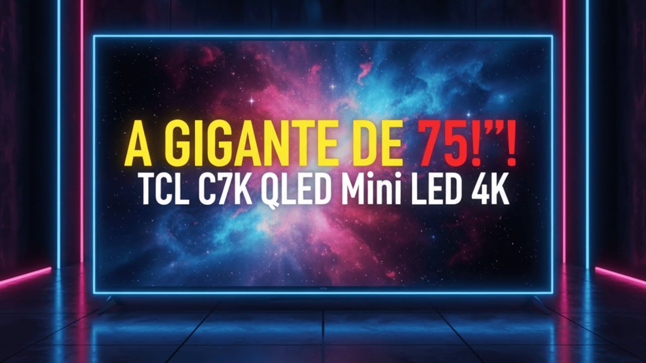 Miniatura da avaliação em vídeo de Smart TV TCL A400M 75 Polegadas - Resolução 4K, HDR, 144Hz VRR e AIPQ Pro