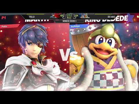 Game Nest Smash It Up: Pollo (Marth) vs Big Mike (King Dedede) - Winners Round 3