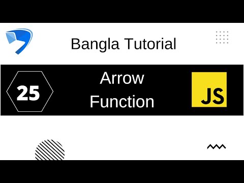 Javascript Arrow Function Bangla Tutorial Part 25 Webdescode