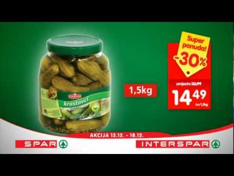 Spar & Interspar - Akcija 3 artikla od 13.12.
