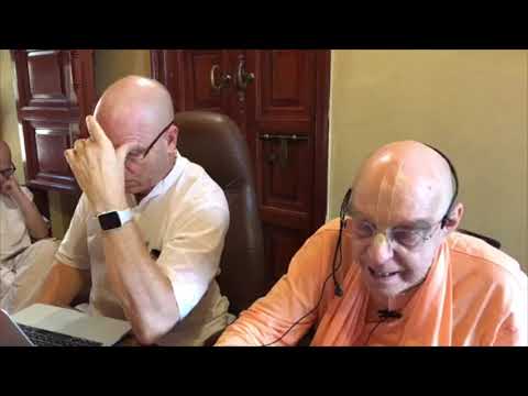 2018-10-28 SB 5.18.18 – 5.19.5 - HH Kesava Bharati Dasa Goswami Maharaja and HG Vaisesika Dasa