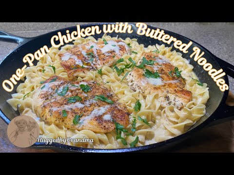 One-Skillet Creamy Parmesan Chicken and Egg Noodles Ready in Under 20 Minutes