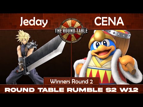 RTR S02 W12 | Jeday (Cloud) vs CENA (King Dedede) | Winners Round 2 | SSBU Ultimate Tournament