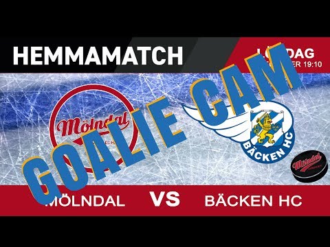 U16 AllEttan Mölndal Vs Bäcken 4-5 OT 2019/01/19 Åby Ishall
