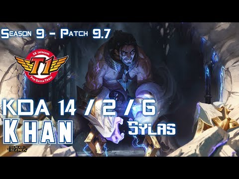 SKT T1 Khan SYLAS vs HECARIM Top - Patch 9.7 KR Ranked