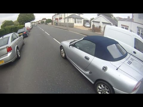 RJ04XLT - MGIF Close Pass, Thinks He's On A Racetrack