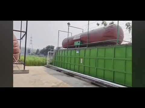 Building a Kankyo Bert biogas plant for NDDB, India