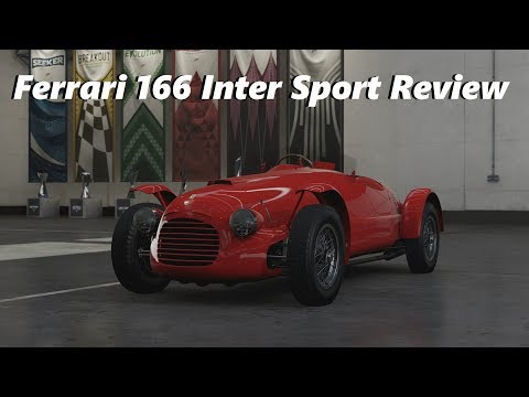 Thumbnail for 1948 Ferrari 166 Inter Sport Review (Forza Motorsport 7) by Ferrari, Ferrari 166 Inter