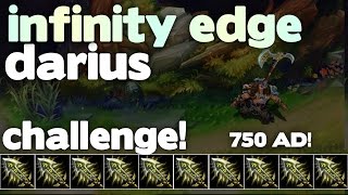 Infinity Edge Only! DARIUS |#11| League Of Legends