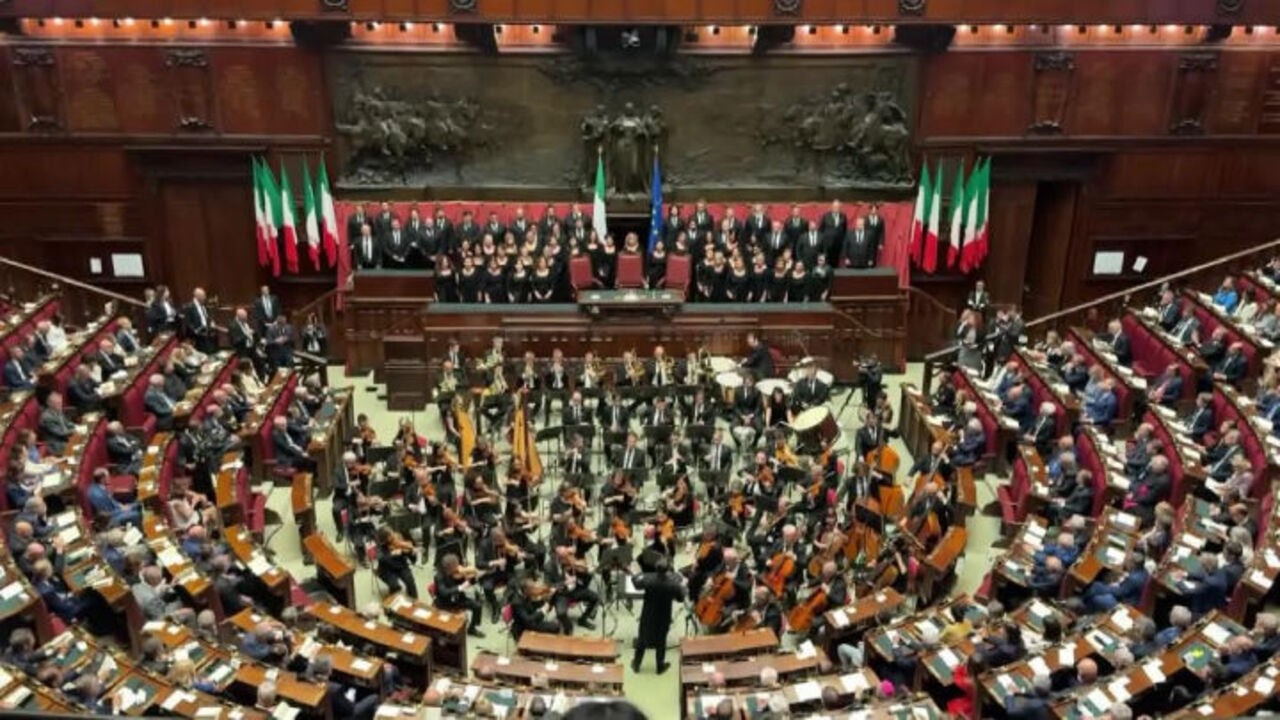 Orchestra suona Traviata di Verdi alle celebrazioni 80 anni dalla prima Costituente alla Camera