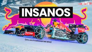O Dia em que a Red Bull Colocou um F1 na Neve, no Metrô e no Ar