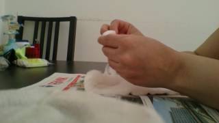 How to make cotton balls