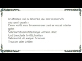 Die Apokalyptischen Reiter - Sehnsucht Lyrics