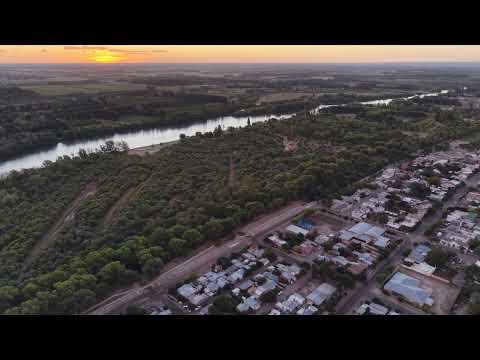 Choele Choel – Atardecer, la ciudad y el Río Negro  (Drone)