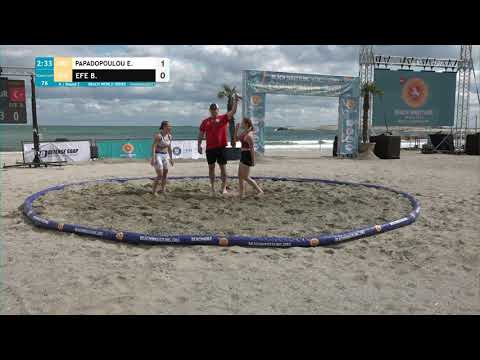 Round 3 Women's BW - 60 kg: E. PAPADOPOULOU (GRE) v. B. EFE (TUR)