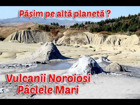 Vulcanii Noroiosi de la Berca - Paclele Mari. Un fenomen natural in Buzau - Romania 4K