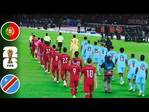 PORTUGAL vs CONGO DR - 17 June FIFA World Cup 2026 Gameplay