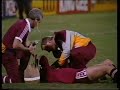 Steve Blocker Roach stands up to Bob Lindner -- State of Origin 1988 Game 2