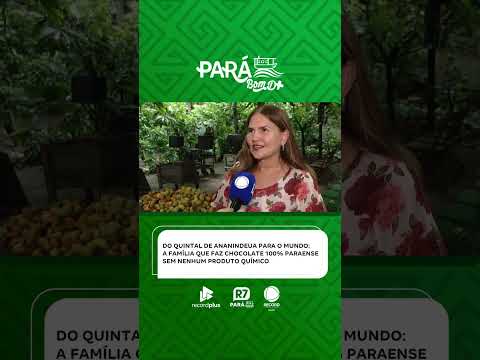 Do quintal de Ananindeua para o mundo: a família que faz chocolate 100% paraense