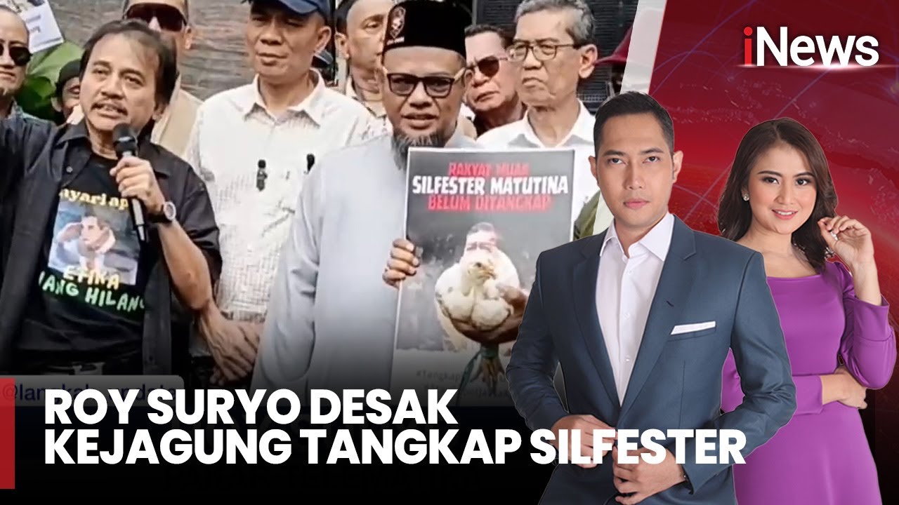 Roy Suryo Cs Bawa Ayam Hidup: Desak Kejagung Tangkap Silfester! |iNews Sore (14/10)