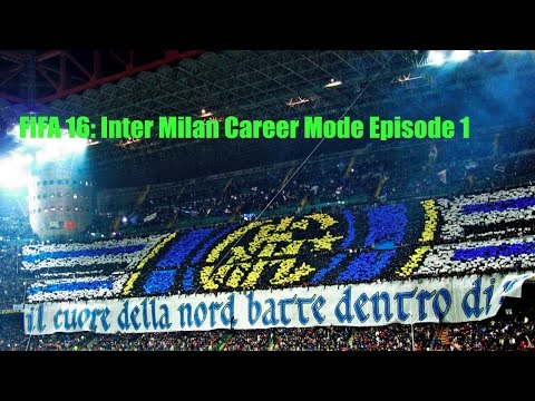 FIFA 16 INTER MILAN CAREER MODE EPISODE ONE -  MEGA SIGNING + PRE - SEASON TOURNAMENT SEMI FINAL!!