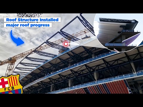 Camp Nou’s ROOF is FINALLY HERE! Massive Compression Ring Installed | January 2026
