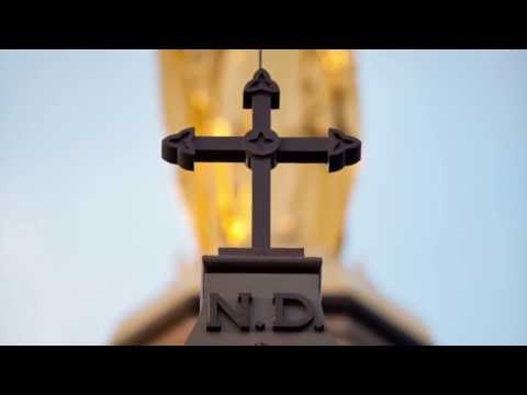 Notre Dame's Glee Club Performing "Here Come the Irish"