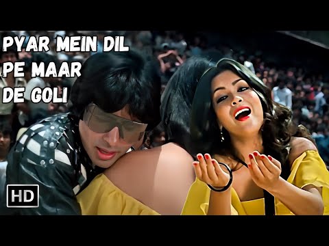Pyar Mein Dil Pe Maar De Goli | Amitabh Bachchan, Zeenat Aman | Kishore Kumar 80s Love Song | Mahaan