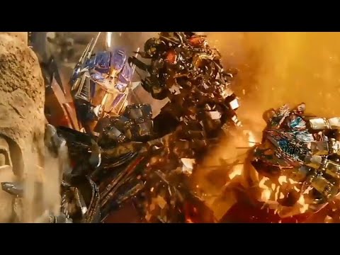 Optimus Prime VS Megatron and The Fallen | Transformers Revenge Of The Fallen