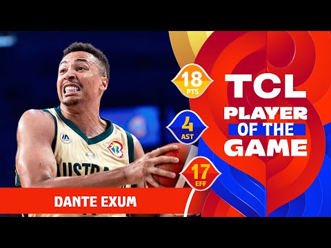 Dante Exum (18 PTS) | TCL Player Of The Game | AUS vs GEO | FIBA Basketball World Cup 2023