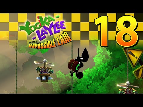 Let's Play Yooka-Laylee and the Impossible Lair - Part 18: You Have To Ropeburn The Ridge