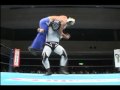 2009 06 13 BEST OF THE SUPER Jr A BLOCK TIGER MASK Vs BLACK TIGER