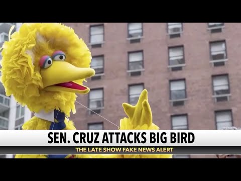 Big Bird Has A New Word For Ted Cruz