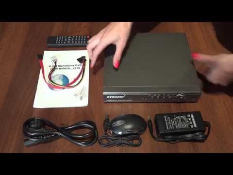 DVR stand alone 4 canale Eyecam EC-501 - www.1cctv.ro