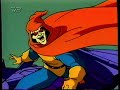 Spiderman Flyver Rundt Med Den Gule Djævel Med Originale Danske Stemmer